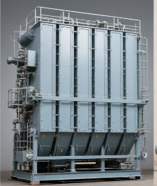 <span class=keywords><strong>Collecteur</strong></span> de poussière industriel à sac, filtre à sac rotatif à pulvérisation - Product Image 6