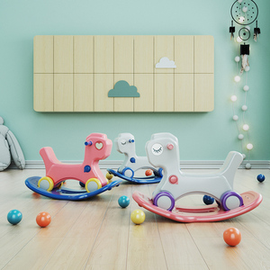 Enfants Aire De Jeux Multifonctionnel Dessins Animé <span class=keywords><strong>Dinosaure</strong></span> Jouet En Plastique <span class=keywords><strong>Cheval</strong></span> À <span class=keywords><strong>Bascule</strong></span> - Product Image 5