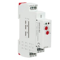 Miniatur Relay Timer 24 Jam Fungsi Tunggal AC/DC 12-240V Tertutup Rapat untuk Din Rail AC DC12V-240V AC220V Penundaan Nyala/Mati
