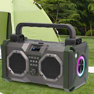 Eletree Oem Parkside <span class=keywords><strong>Jobsite</strong></span> <span class=keywords><strong>Radio</strong></span> DF-920D Draagbare DAB/FM 12V-25V Powerbank Werkplaatsradio Afneembare Zaklamp BT Speaker - Product Image 6