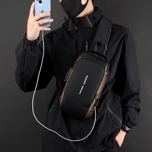 Bolso <span class=keywords><strong>de</strong></span> hombro USB antirrobo multifuncional para hombre y <span class=keywords><strong>mujer</strong></span>, bandolera <span class=keywords><strong>de</strong></span> viaje para hombre, bandolera <span class=keywords><strong>de</strong></span> mensajero - Product Image 5