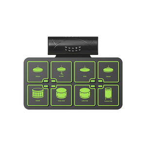 Mini ensemble <span class=keywords><strong>de</strong></span> jouets en silicone <span class=keywords><strong>Jazz</strong></span> Cymbales à faible volume Caisse claire Ensemble <span class=keywords><strong>de</strong></span> batterie professionnel pour enfants - Product Image 5