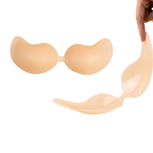 Patchs de poitrine en silicone ultra fins de style tendance, effet push-up, invisibles, fins, pour mariage, cache-tétons réutilisables pour femmes - Product Image 4