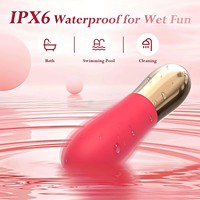 Mini Lippenstift-Vibrator USB Aufladbar Starker Weiblicher Massage-Stimulator für Flirtspaß