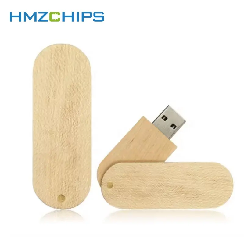 HMZCHIPS kustom Cle bambu maple redwood, flash drive USB 2.0 memori 8GB 32GB 64GB