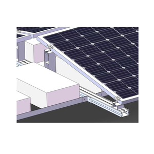 9sunsolar personnaliser panneau solaire poteau support de montage produits toit lesté plat dans le système de montage solaire - Product Image 6