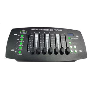 Аккумулятор беспроводной DMX512 контроллер Мини Профессиональный светодиодный сценический консоль ПК Канал <span class=keywords><strong>DMX</strong></span> цена - Product Image 1