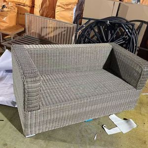 Ngoài trời sofa mây ghế đôi sofa biệt thự sân vườn giải trí mở ban công ngoài trời Bộ đồ nội thất - Product Image 5