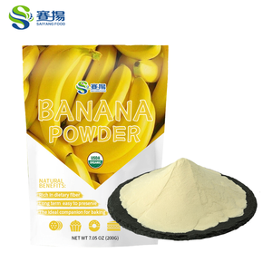 Penjualan Panas Bubuk Pisang Hijau Organik Bubuk Pisang Beku Kering Alami Bubuk Buah Pisang Beku Kering Alami - Product Image 3