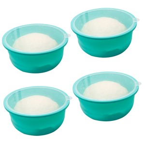Yongli Stackable pizza dough proofing box with transparent cover Silicone folding sour dough starting container
