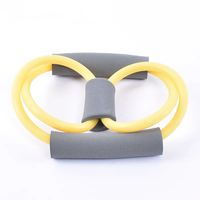 Corde élastique en forme de 8, bande de résistance multifonctionnelle pour tractions, dips, yoga et entraînement de force du corps entier