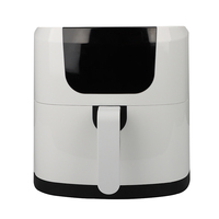 Friteuse à air électrique Vasion 5L 1500W avec contrôle numérique, protection contre la surchauffe, forme carrée, appareil de cuisine domestique