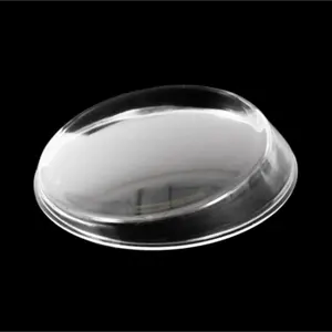 Couvercle de lentille de phare en verre transparent de haute qualité