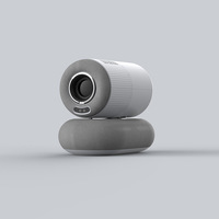 Nouveau modèle 2025 Système Android 13 Mise au point automatique 1080P Projecteur CRT Mini Sans microphone