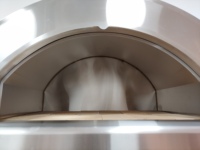Meubles de cuisine d'extérieur en acier inoxydable 304 Four à pizza au gaz de luxe à cadre modulaire Four à pizza au butane propane de 16 pouces