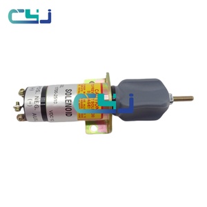 โซลินอยด์วาล์วหยุดน้ำมันเชื้อเพลิง 12V รุ่น 1700-2518 1751-12E2U2B1A สำหรับเครื่องยนต์วูดเวิร์ด อะไหล่เครื่องจักรก่อสร้าง โซลินอยด์วาล์ว Flameout - Product Image 3
