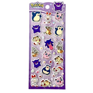 <span class=keywords><strong>Autocollants</strong></span> en mousse Pokémon authentiques, imperméables, dessins animés, Pikachu, <span class=keywords><strong>autocollants</strong></span> mignons pour carnets, jouets pour enfants - Product Image 6