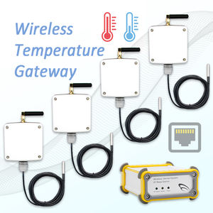 Capteur de température intelligent sans fil étanche pour pièce, 4 ensembles de capteurs de température sans fil, serveur cloud IoT - Product Image 1