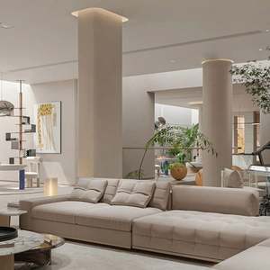 Muebles de Villa de Lujo Modernos, Juego Completo Personalizado en Madera para Apartamento, Almacén, Baño, Escuela, Estilo de Lujo Ligero - Product Image 4