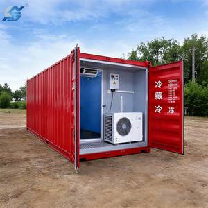 Personaliza un nuevo tipo de refrigerador contenedor con energía solar, un congelador móvil para almacenar carne, pescado y verduras. - Product Image 6