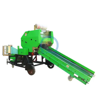 Machine automatique de pressage et d'emballage d'ensilage, moteur diesel, machine de pressage de paille de maïs