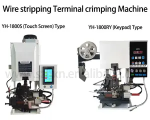 YH-2000S il nuovo terminale di alimentazione diretta touch screen lame a crimpare macchina spelafili e crimpatrice multipolare