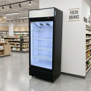 Congélateur commercial vitré pour boissons, réfrigérateur de présentation pour bières, vitrine réfrigérée pour magasin - Product Image 1
