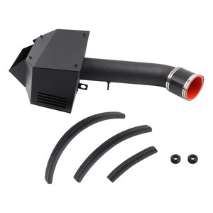 Sistema de Admisión de Aire Frío de Alto Rendimiento (Protector Térmico + Filtro de Alto Flujo) para Motor Toyota Tacoma 3.5L V6 AIM081-BK-RD - Product Image 4
