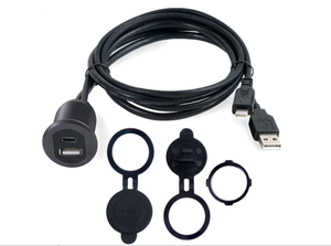 <span class=keywords><strong>Luz</strong></span> <span class=keywords><strong>LED</strong></span> <span class=keywords><strong>USB</strong></span> 2,0 macho a hembra <span class=keywords><strong>Usb</strong></span> del Panel frontal los puertos de carga de coche a AUX montaje de Cable - Product Image 5