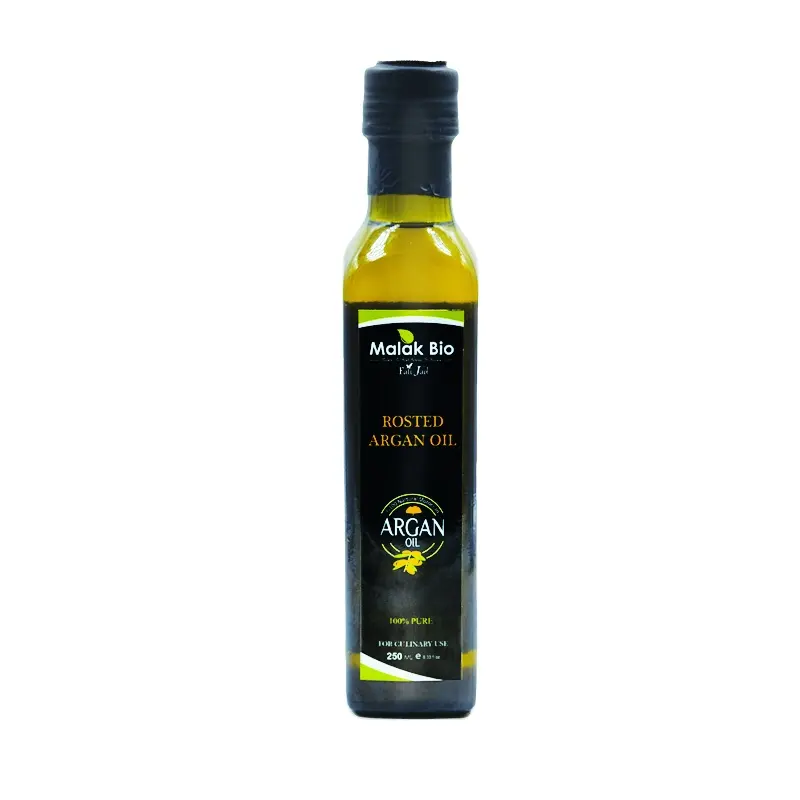 Culinary argan oil tasty vegetable oil for creative healthy cooking. Great health benefits, recipes. Extra Virgin, 100% USDA