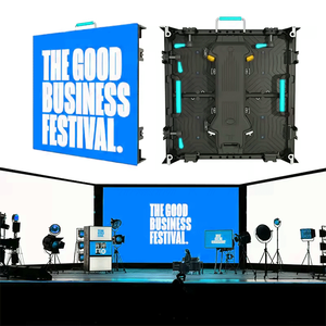 Panel de Pantalla LED para Exteriores Resistente al Agua P3.91, Fondo de Escenario LED, Pantalla LED de Alquiler Portátil para Conciertos y Eventos - Product Image 2