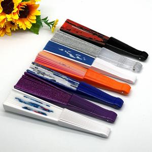 Abanico de Mano Personalizado con Logotipo, Material PP, Sublimación, Abanico Plegable de Poliéster con Sonido de Cierre para Bodas - Product Image 6