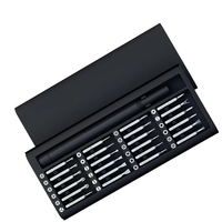 Kit d'outils de réparation magnétique de précision Portable 24-en-1 Mini jeu de tournevis pour le support OEM personnalisable de bricolage