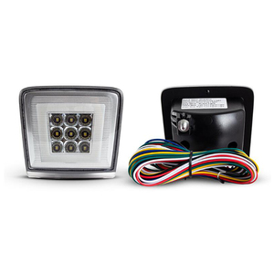 Assemblages de phares antibrouillard arrière ROUGE pour <span class=keywords><strong>Nissan</strong></span> 370Z <span class=keywords><strong>Juke</strong></span> NISMO alimentés par une LED rouge comme frein/antibrouillard arrière et LED blanche comme marche arrière - Product Image 5