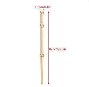 Punta de masaje facial de acero inoxidable transfronteriza de gran venta, palo de acupuntura corporal para puntos de acupuntura y puntos de masaje. - Product Image 3