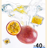 Gevriesdroogde Passievrucht Voor Drank Echt Fruit Geursnacks Groothandel Zure Smaakvolle Voeding Gevriesdroogd Fruit