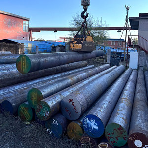 Acier en barre d'alliage Q255 de haute qualité, laminé à chaud, à coupe libre AiSi, vente en gros d'usine avec service de soudage - Product Image 3