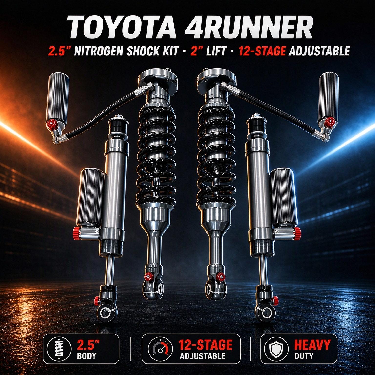 Hydraulic Suspension Lift Kits for 4x4 Jeeps & More