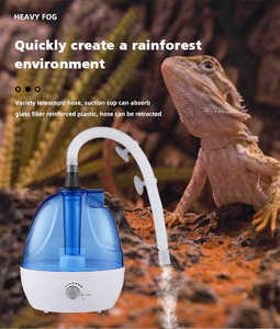 Incubateur <span class=keywords><strong>Humidificateur</strong></span> Lézard Tortue Caméléon Pet <span class=keywords><strong>Terrarium</strong></span> Atomiseur Reptiles Fogger <span class=keywords><strong>Humidificateur</strong></span> avec Tuyau Reptile Fogger - Product Image 2