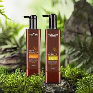 Shampooing et après-<span class=keywords><strong>shampoing</strong></span> pour <span class=keywords><strong>cheveux</strong></span> Maxcare <span class=keywords><strong>ultra</strong></span> hydratant sans sulfate et sans parabène, à l'huile d'argan et à la biotine, avec soin au collagène - Product Image 1