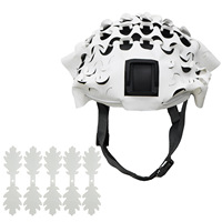 Filet de dissimulation pour casque personnalisable SIVI, directement de l'usine, en polyester et coton découpé au laser, couverture camouflage pour entraînement professionnel