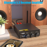 1Mii P4 90W RMS * 2 dijital güç amplifikatörü Bluetooth adaptörü ev sineması Bluetooth 5.3 ses alıcı amplifikatör