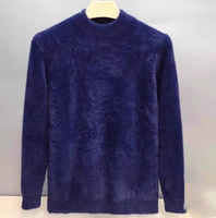 IMA234 Custom Herren New Herbst und Winter Warmer Nerzpelz pullover Gestrickt und atmungsaktiv