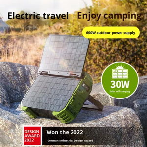 Centrale Électrique Portable d'Urgence Solaire Extérieure à Onde Sinusoïdale Pure MPPT 1000W Haute Puissance, Alimentée par Batteries Lithium-Ion, Vente Directe Usine - Product Image 2