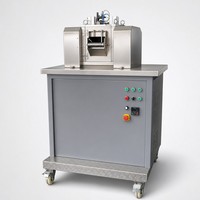 Máquina de Peletización de Plástico, Molino de Dos Rodillos, Mezcladora de Compuestos Plásticos de Ingeniería ABS PC PA Nylon, Granuladora para Pruebas de Laboratorio, CE ISO