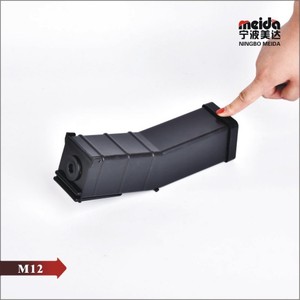 แม็กกาซีน Meida M12 สำหรับปืนอัดลม ความจุสูง สีดำ โลหะ บรรจุกระสุนได้ 30 นัด แบบยุทธวิธี - Product Image 2