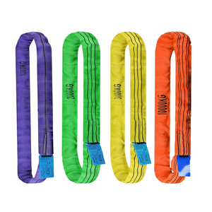 フリマ高容量2トン2m/4mポリエステルエンドレスリフティングラウンドスリング安全率7:1欧州標準EN1492-2:2000 - Product Image 4