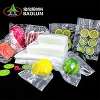 Sac de conservation sous vide de qualité alimentaire personnalisé, sac de conservation sous vide noir pour aliments, sac de conservation sous vide en plastique de qualité supérieure
