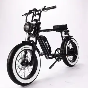 奇图时尚胖轮胎电动自行车定制运动全地形赛车自行车价格500W 48V 10ah锂面糊出售
