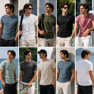 T-shirts JNEI polyvalents pour activités urbaines, protection solaire, séchage rapide, t-shirt d'été, exportateur mondial - Product Image 4
